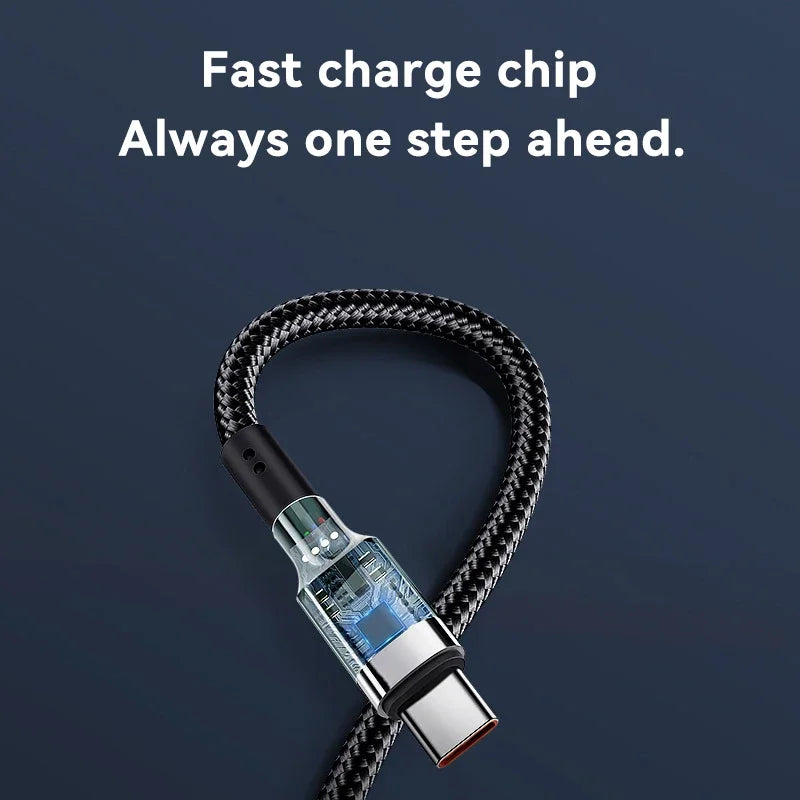 120W Fast Charge USB-C Cable