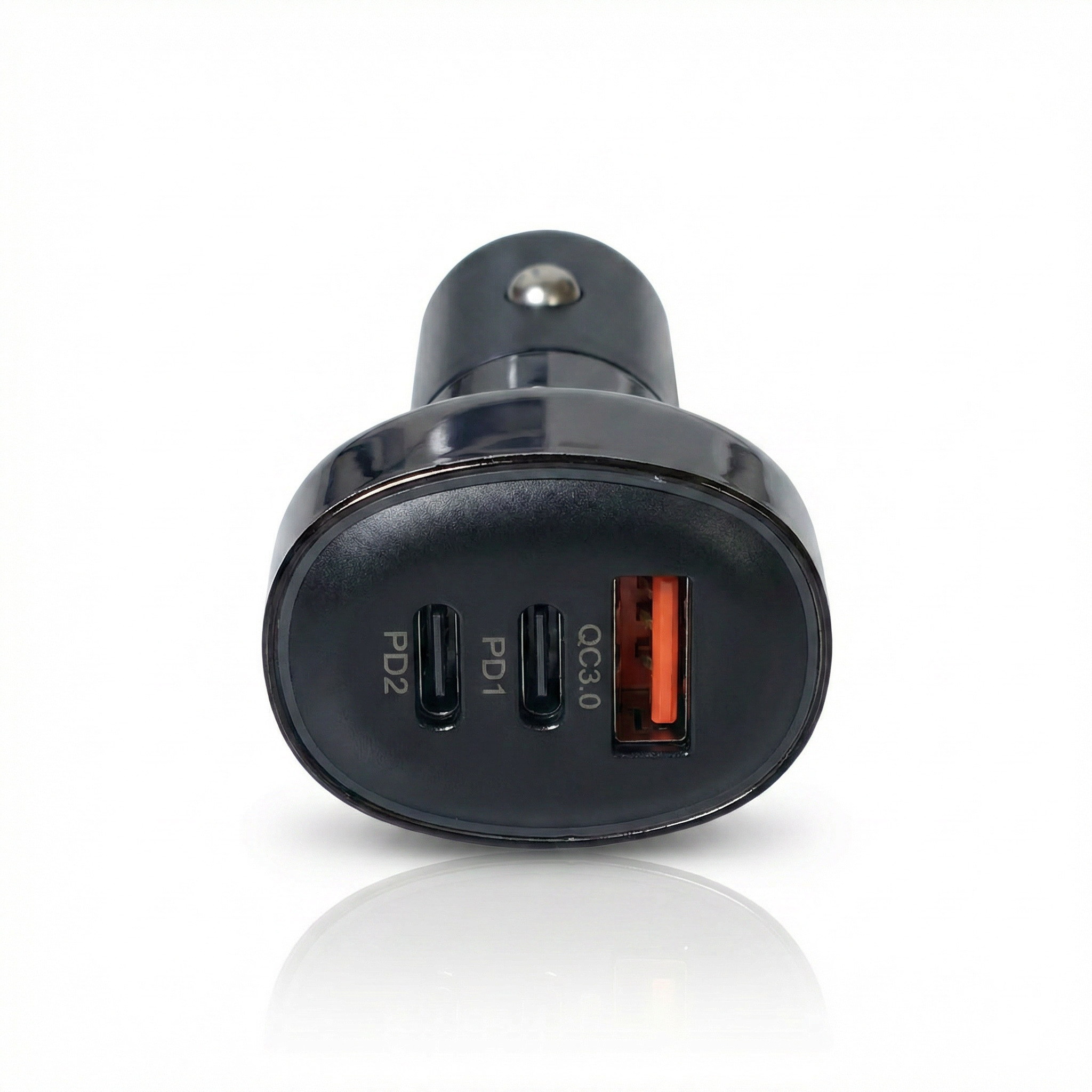 120W Fast Car Charger – Dual USB-C & Quick Charge