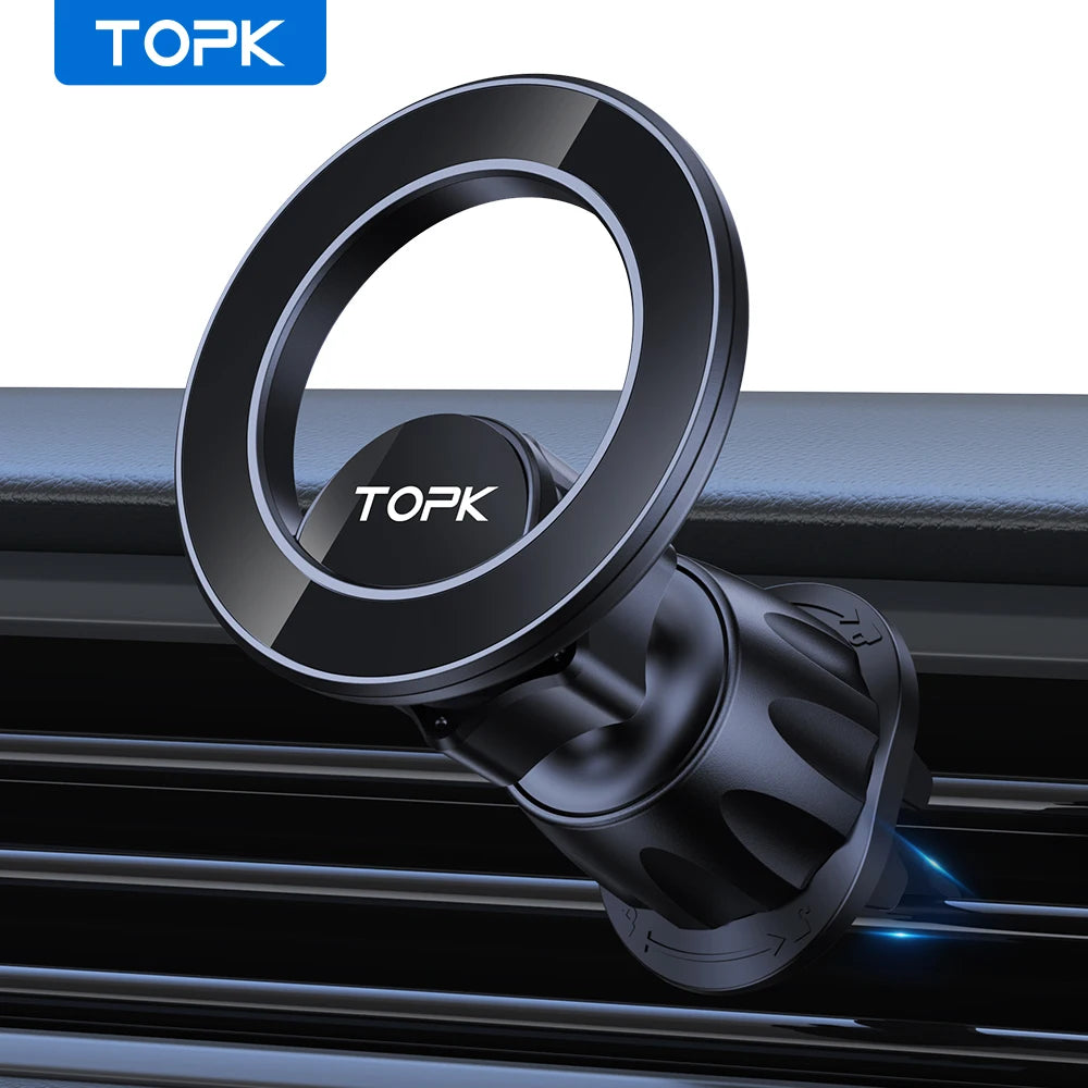 MagSafe Magnetic Car Phone Mount (360° Air Vent)