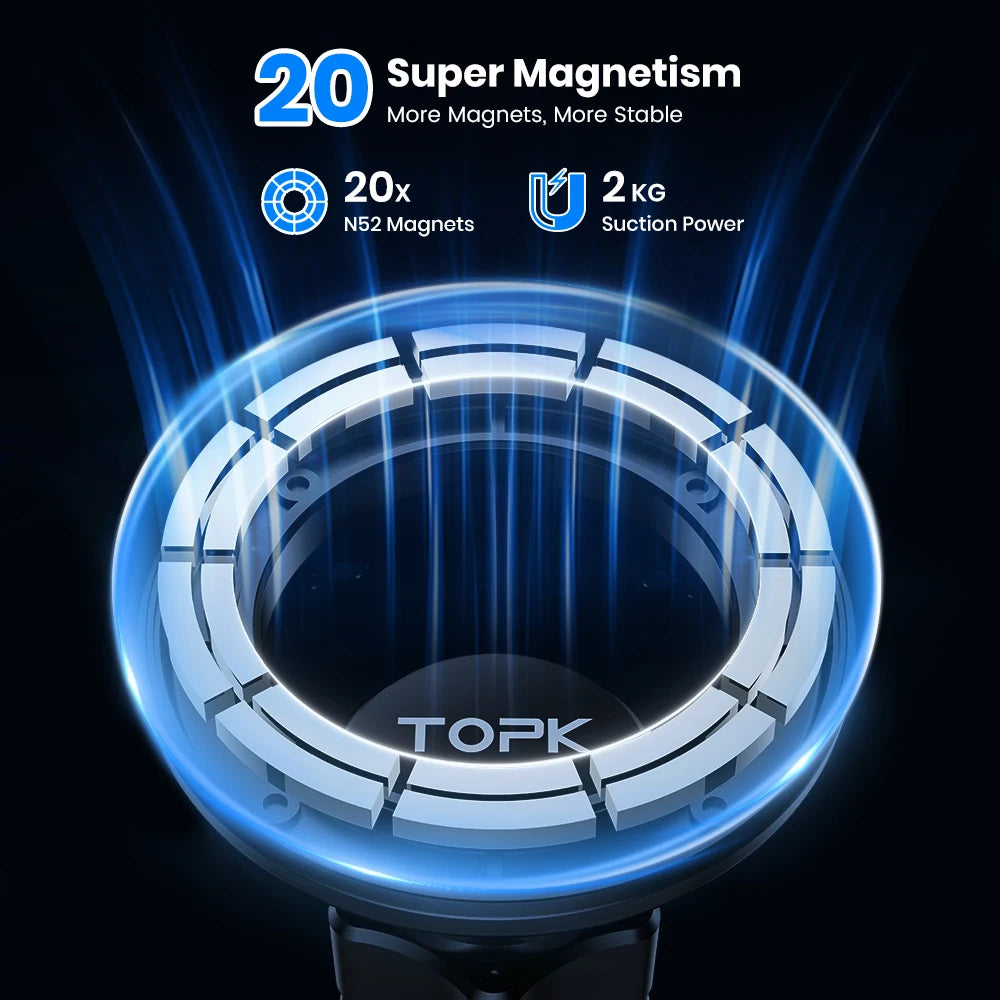 MagSafe Magnetic Car Phone Mount (360° Air Vent)
